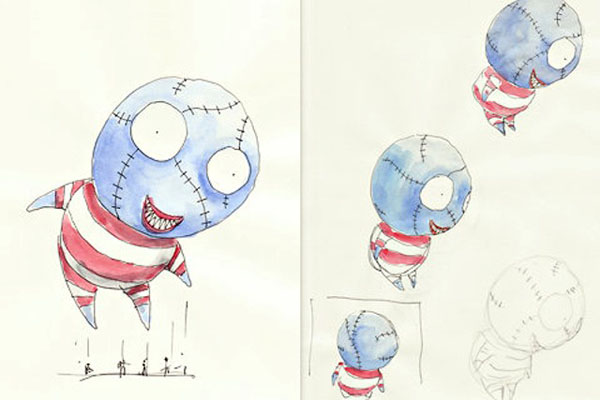 看不出來如此有藝術天份…，名人與他們的繪畫作品