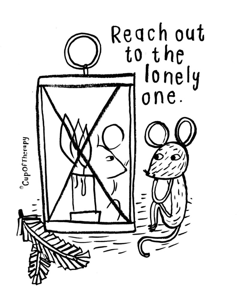 珍惜與他人、自己相處的時光！芬蘭 CupOfTherapy 以療癒插畫溫暖在節日獨處的你