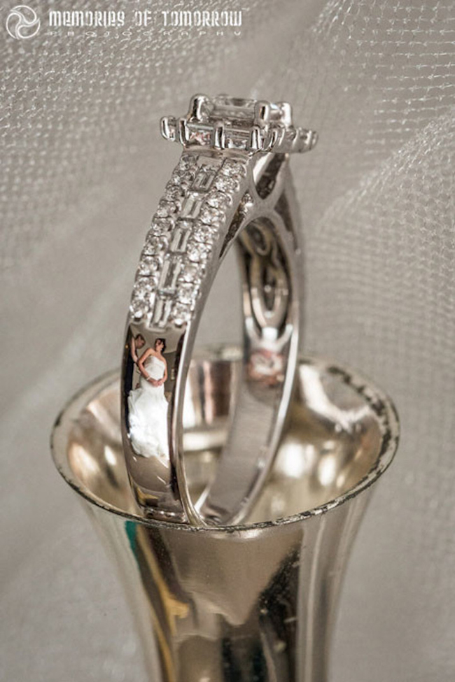 幸福魔戒的真實故事！閃耀光芒的環形婚紗照