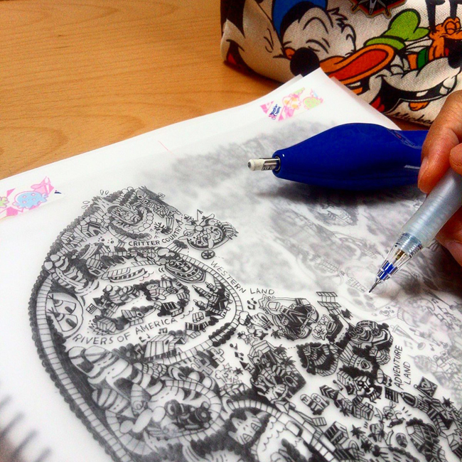 蓋上歡樂魔法！東京迪士尼樂園的橡皮章