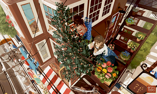 用會動的插畫描繪魔法世界繽紛可愛的日常