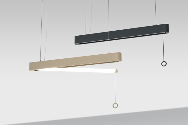 糟糕，燈被我扯壞了！設計師很故意的「假掛」吊燈