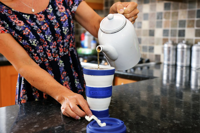 有了「伸縮自如」的咖啡杯，你將拯救數百萬的樹！