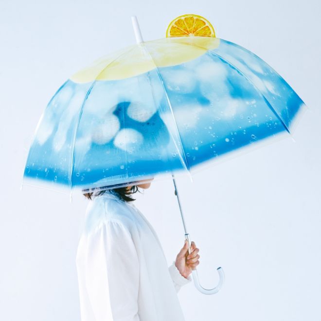 日本YOU + MORE!推奶油蘇打汽水透明傘！3款汽水色調成清透夢幻雨傘