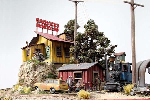 袖珍藝術的新舞台，日常物件上的小風景