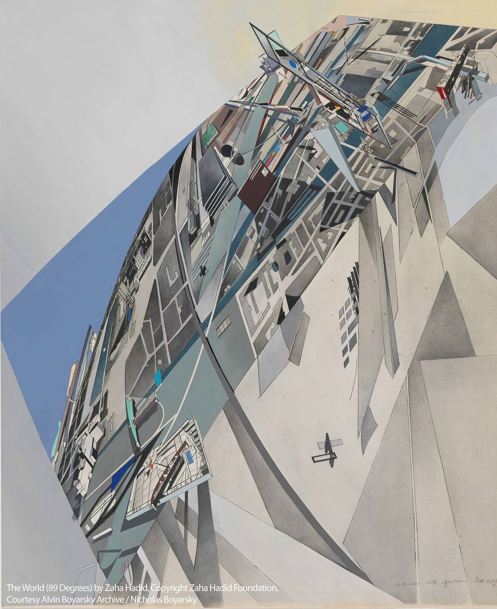 忠泰美術館《聚變:AA》展覽亮點!集結Zaha Hadid等大師建築繪圖、絕版品等百件典藏