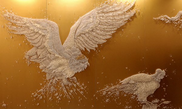 神人釘子藝術 Ran Hwang 絕美之作