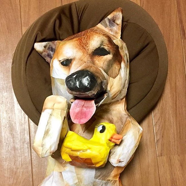 怪奇狗物語現身，跟著「拼貼3D狗雕塑」墜入超現實空間