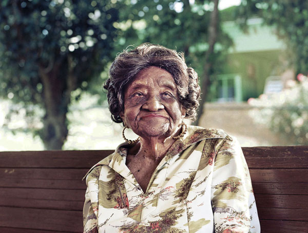 活了超過一世紀,面容平靜的人瑞攝影集
