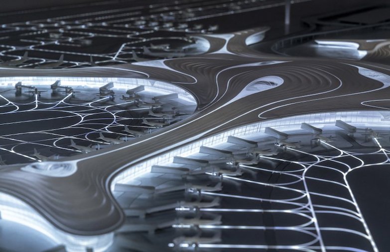 MAD 建築團隊出手設計哈爾濱太平機場三航！流線形與層疊狀浪漫展現白色雪花、伏緩遼原為靈感