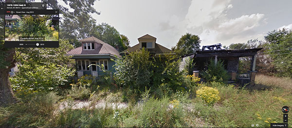 由 Google Maps 來看消失的底特律