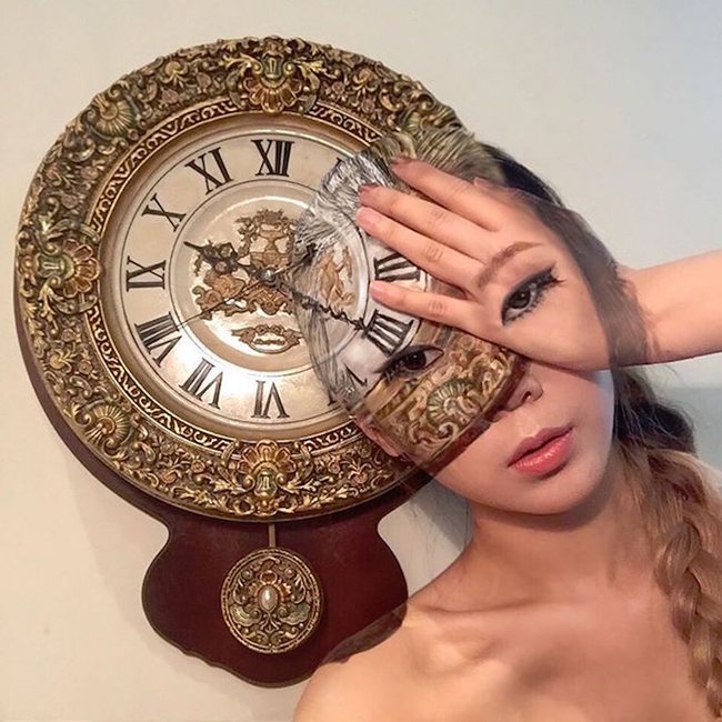 畫上美麗的皮!蠱惑視覺的藝術變色龍