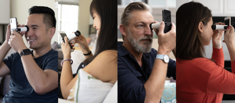 自己在家驗光！EyeQue 團隊最新力作 VisionCheck，搭配手機 App 量瞳距