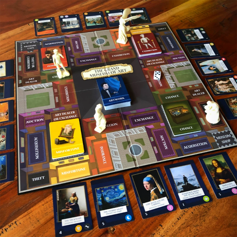 today is art day_【预购首卖】艺术博物馆桌游 二入组 the grand