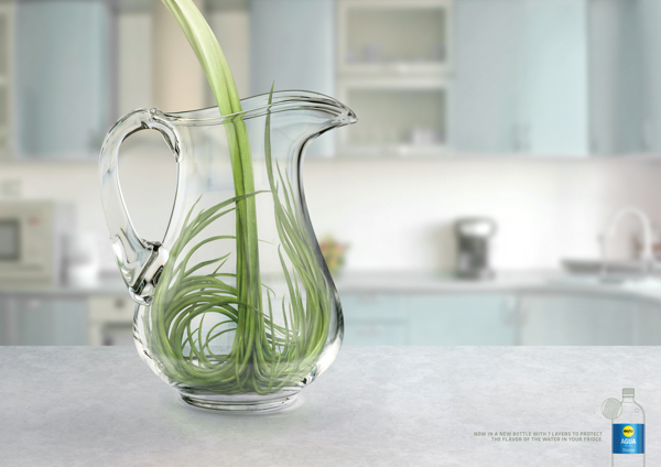 【廣告創意】你家冰箱裡的水是不是不只是水的味道？