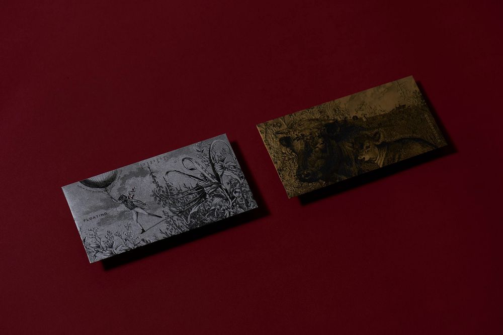 藝術級的燙金紅包組「一絆」！以水牛穿梭為靈感，集結 3 位台灣藝術家的美感紅包袋