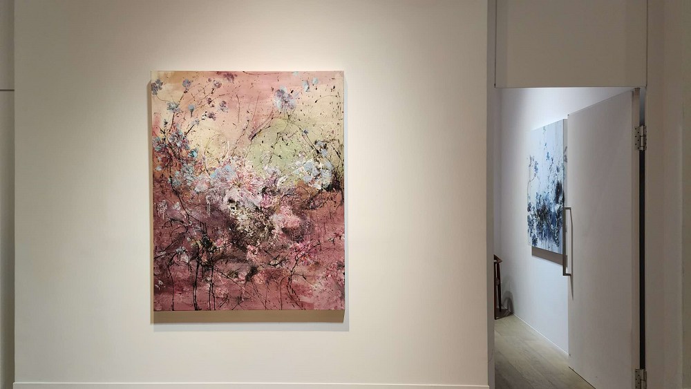 台灣藝術家堉泉個展《生如夏花》！源自泰戈爾詩集、創作如生命盛開的夏花畫作