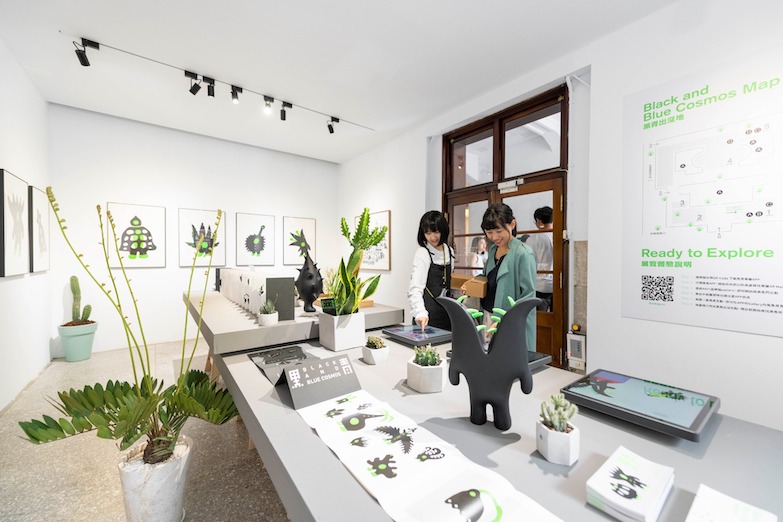 遊走平面與科技動態設計之間的日目視覺藝術《黑青系列》!勇奪 2019 臺北設計獎、台北文創天空創意節首獎及優選