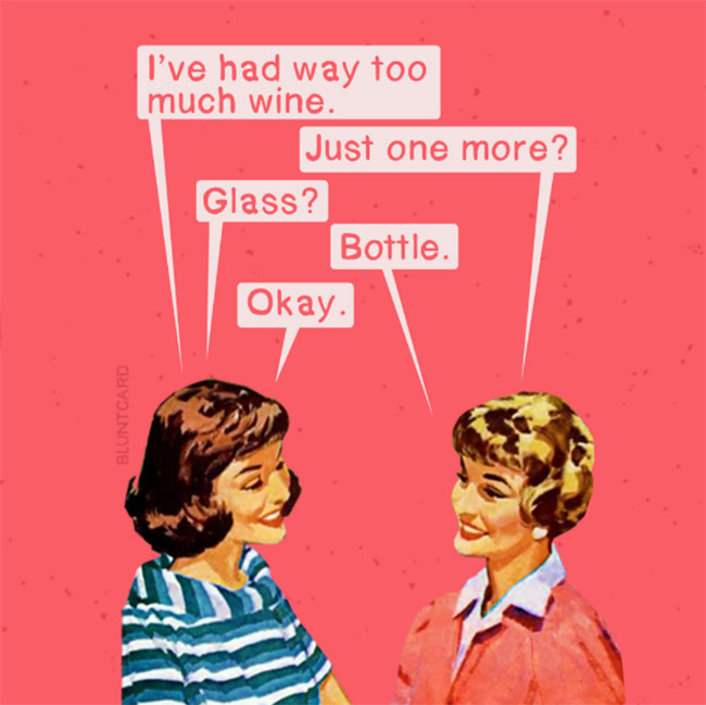 優雅又犀利的插畫賀卡！復古畫風、黑色幽默對白呈現趣味厭世的新時代卡片