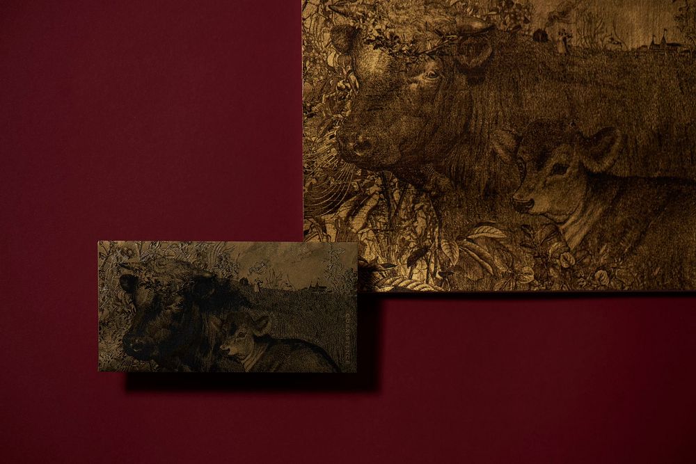 藝術級的燙金紅包組「一絆」！以水牛穿梭為靈感，集結 3 位台灣藝術家的美感紅包袋