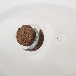 擺在花盆中的太空氣球,晶瑩剔透的透明澆花石