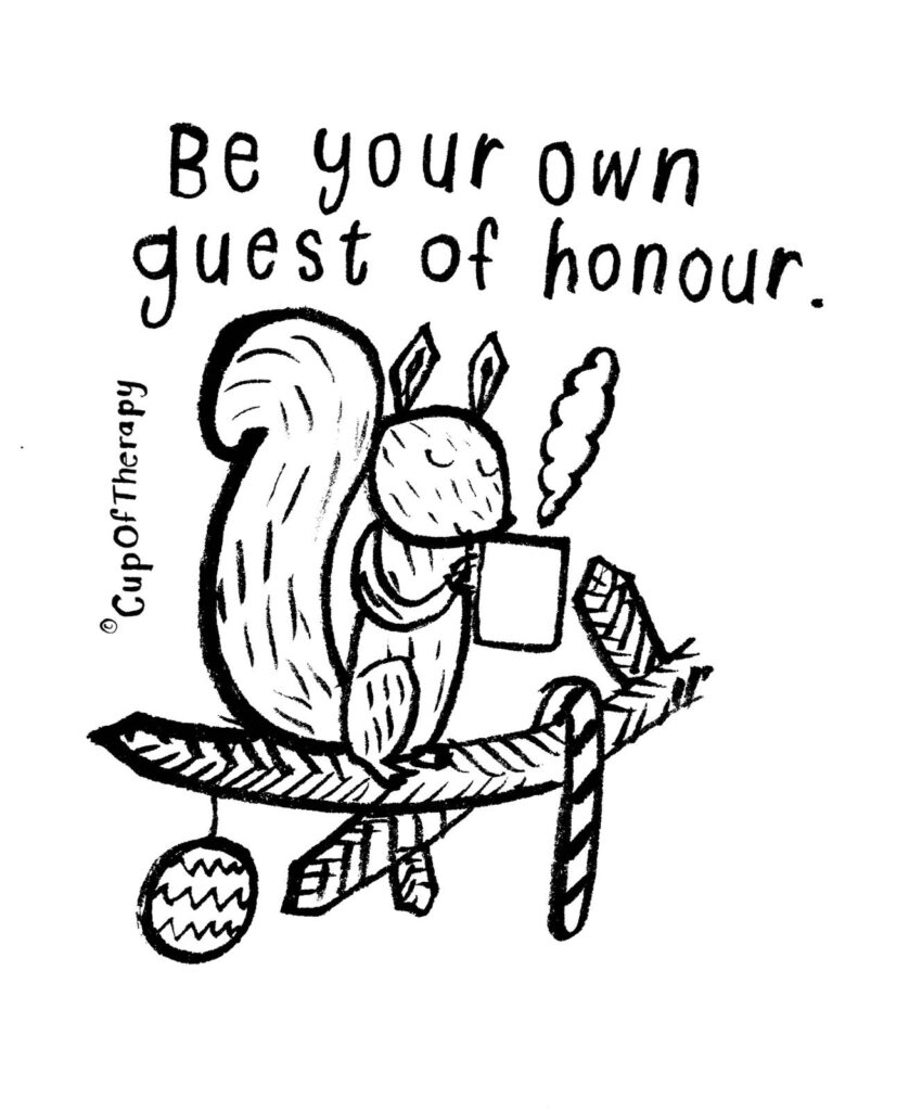 珍惜與他人、自己相處的時光！芬蘭 CupOfTherapy 以療癒插畫溫暖在節日獨處的你