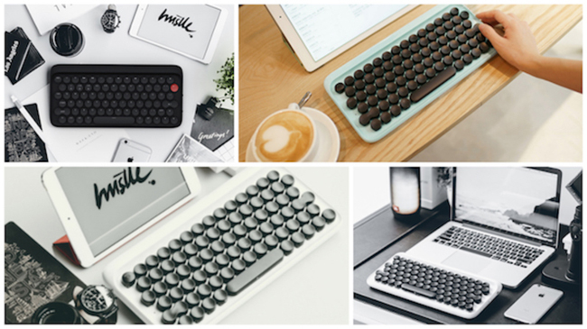 懷舊又新潮的無線藍芽機械鍵盤lofree，Mac／Windows／iOS／Android 都通用