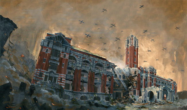 【台灣設計】插畫家 Nuomi 化身戰地攝影師，用畫筆重現《台北大空襲》