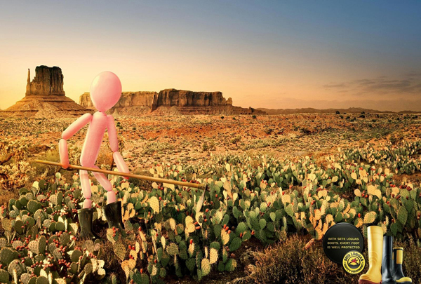 【廣告創意】徹底把危險降到最低！With Sete Léguas 雨鞋廣告