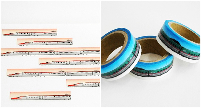 日本電車魅力新發現！TRAINIART 鐵道主題紙膠帶上市！