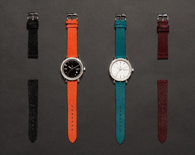 以織田信長為名！融入武士精神的大馬士革鋼腕錶