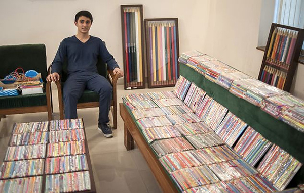 另類收集嗜好：擁有 14,000 支鉛筆的印度狂人