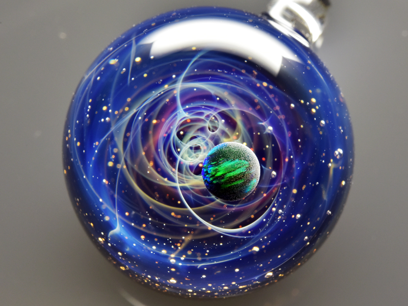 掌中的永恆星辰,手工製作 +α銀河系玻璃藝品