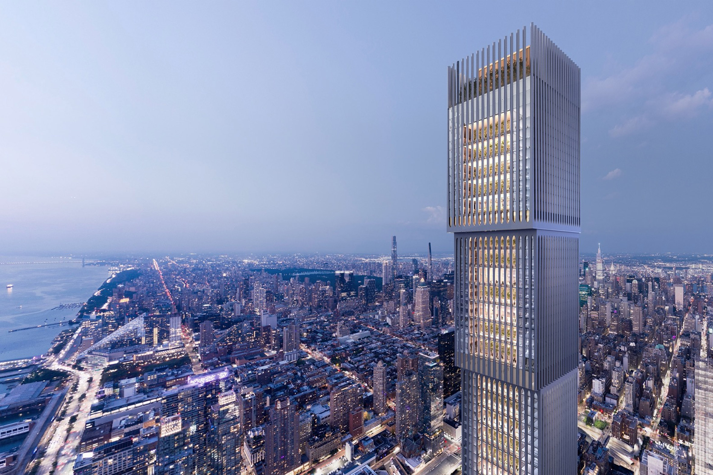 倒立的摩天大樓？紐約Affirmation Tower上下顛倒的高樓建築提案