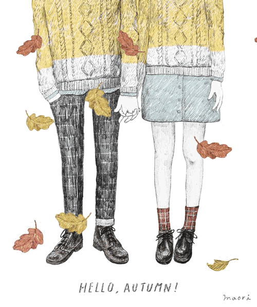 日本插畫家Maori Sakai繪出清新小品GIF動畫！撫平日常煩躁不安的心情