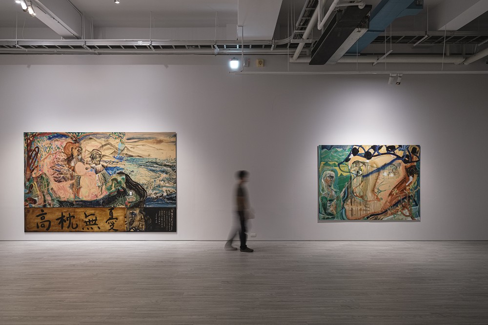 黨若洪個展《高枕無憂的你》亮相台北安卓藝術！用繪畫反思災厄如慶典的一魚兩吃