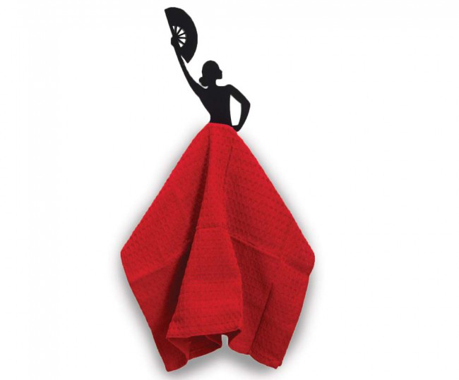 以色列廚房裡的小小樂趣,Artori Design 貓咪與女伶造型掛鉤