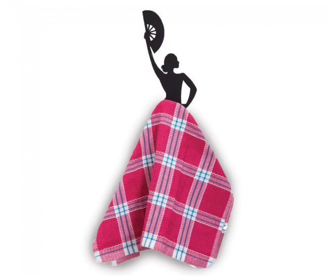 以色列廚房裡的小小樂趣,Artori Design 貓咪與女伶造型掛鉤