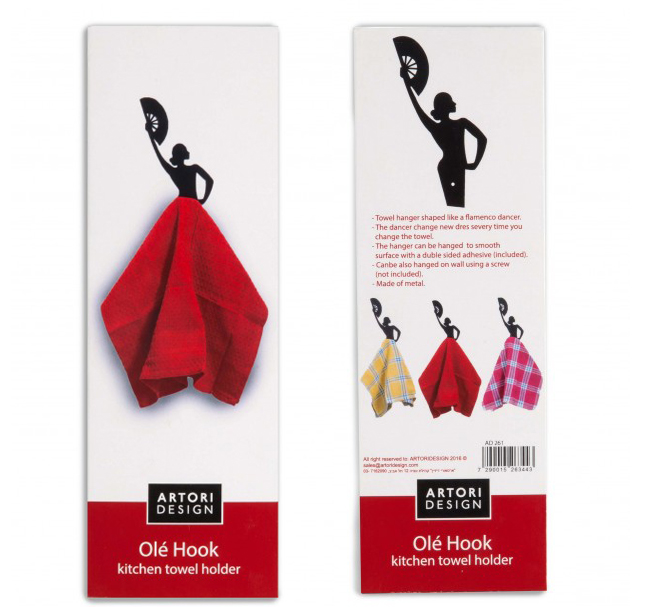以色列廚房裡的小小樂趣,Artori Design 貓咪與女伶造型掛鉤