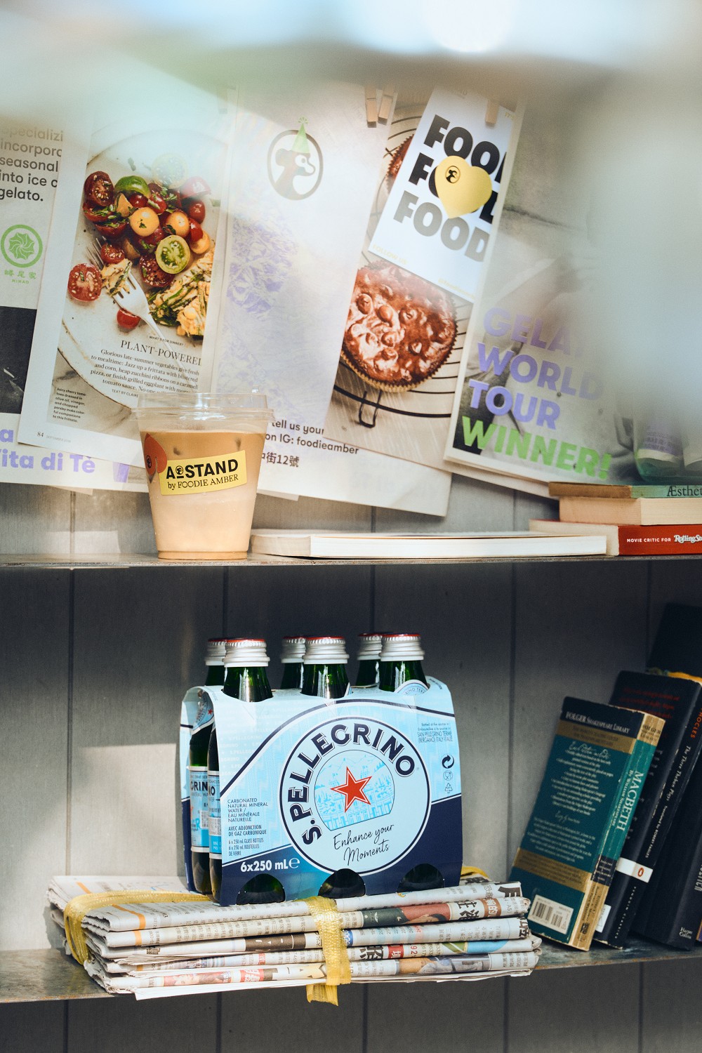 台北民生社區「A STAND」咖啡外帶店！聯名台南糯夫米糕推雙拼美食組合