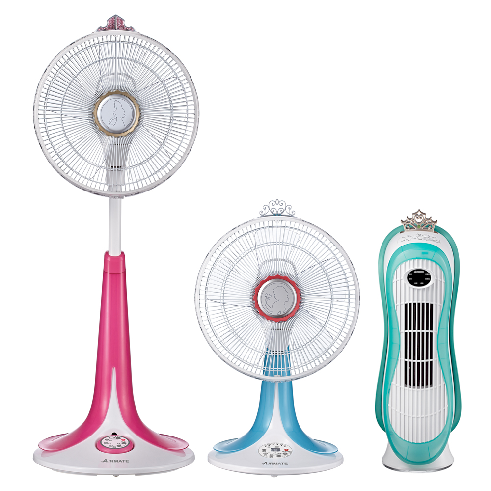 【生活玩物】洋溢著少女情懷的風扇，AIRMATE 迪士尼公主系列風扇