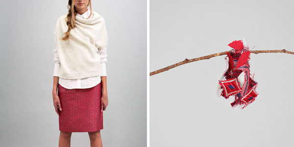 毛毛蟲的服裝秀，利用華服幫簑衣蟲造衣