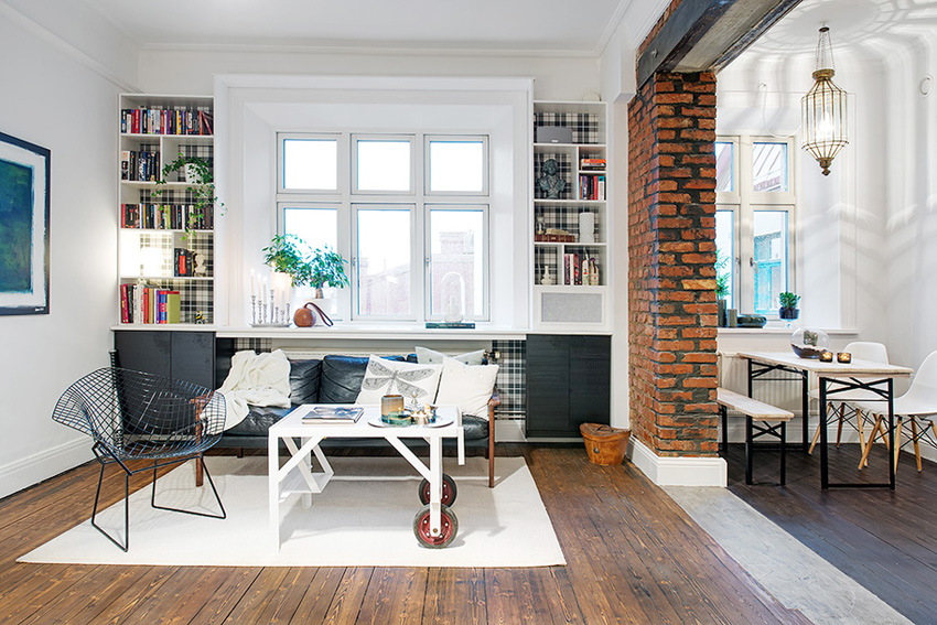 嚮往陽光的靠窗閱讀區