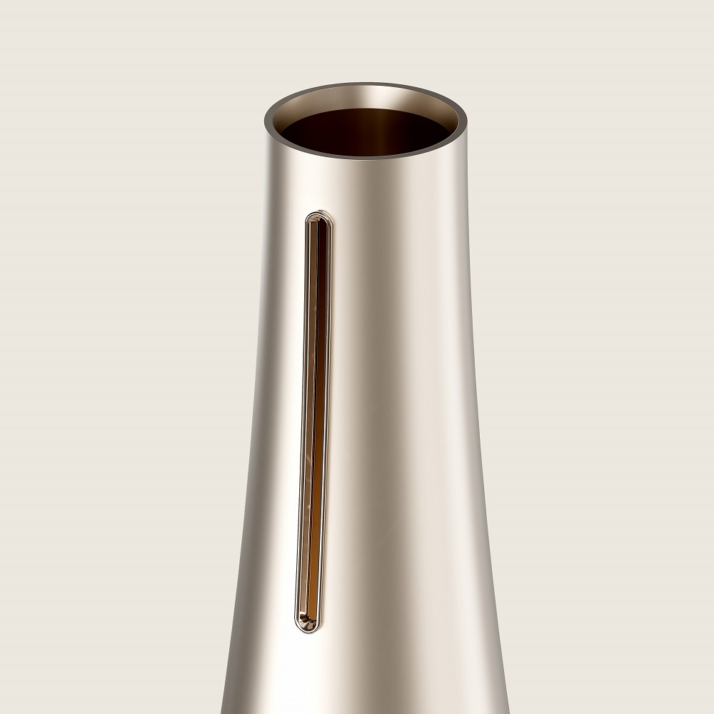 2024巴黎奧運火炬設計!設計師Mathieu Lehanneur打造對稱平等、香檳色水波紋火炬