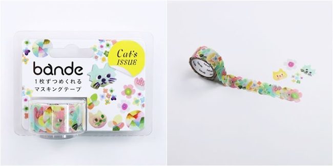 可以拆解的日本 bande 紙膠帶夏日新作，給你美麗紫陽花與康乃馨超應景！