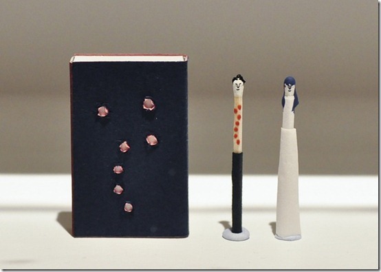 好像女兒節娃娃！童話般的可愛火柴棒