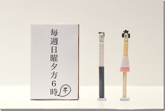 好像女兒節娃娃！童話般的可愛火柴棒