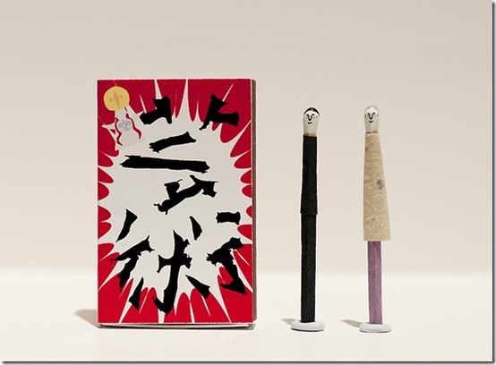 好像女兒節娃娃！童話般的可愛火柴棒