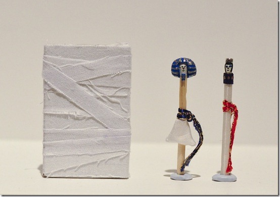 好像女兒節娃娃！童話般的可愛火柴棒