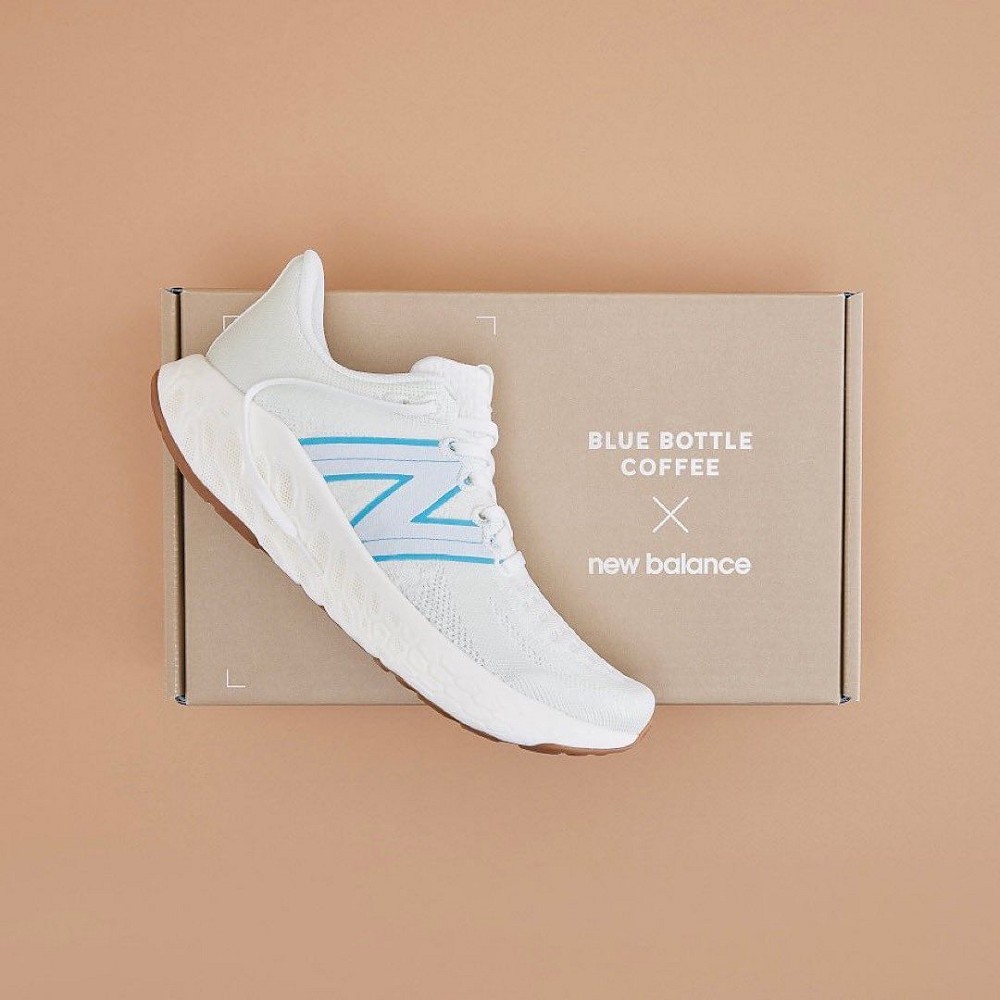 Blue Bottle X New Balance聯名慢跑鞋款！藍瓶咖啡刺繡、環保材質等亮點